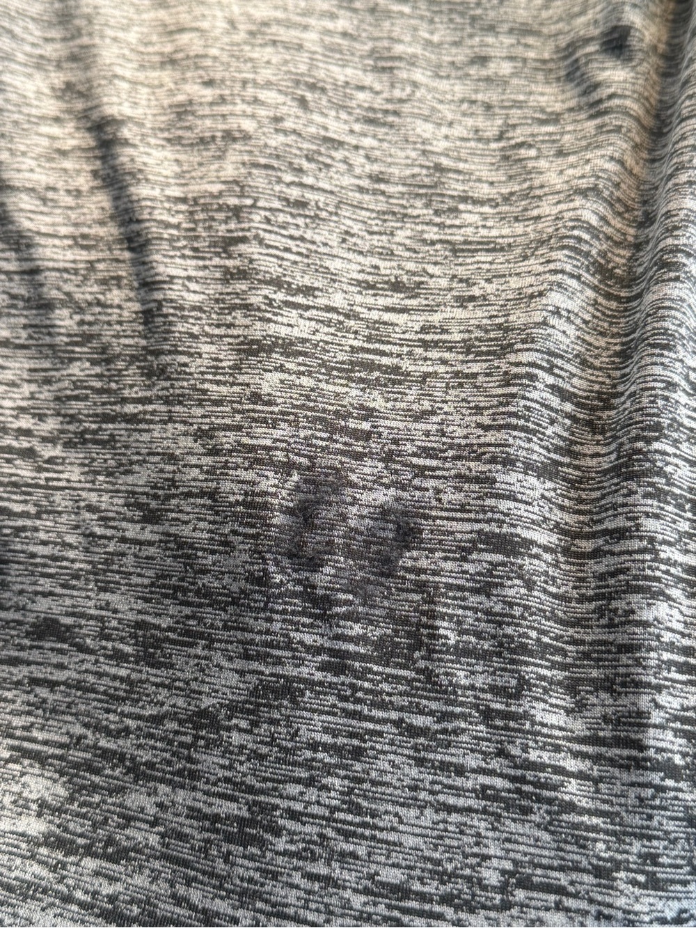 Under Armour Gray Heather Short Sleeve Performance Tee - Picture 5 of 5